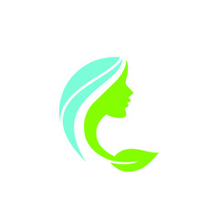 women face side logo