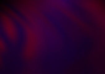 Naklejka premium Dark Purple vector abstract blurred template.