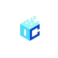 pixel block logo