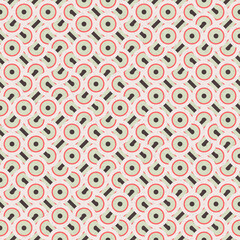 Abstract Geometric Pattern generative computational art illustration