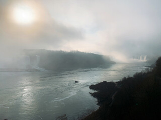 ある日のナイアガラの滝