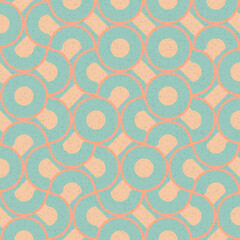 Abstract Geometric Pattern generative computational art illustration