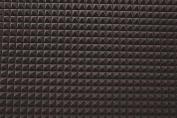 Close up of studio sound acoustical foam Background