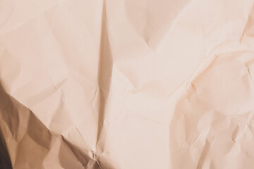 orange creased crumpled paper background grunge texture backdrop