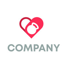 fitness heart logo