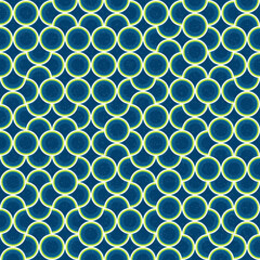 Abstract Geometric Pattern generative computational art illustration