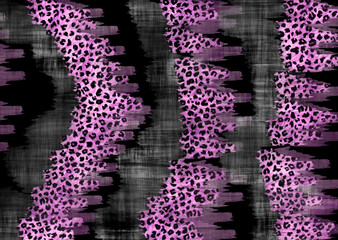 abstract leopard print texture design