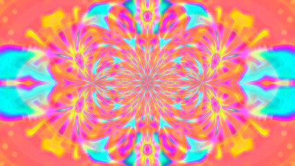 Fototapeta na wymiar Abstract fractal symmetrical background.
