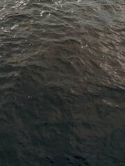 very beautiful and graphic water surface created a pattern