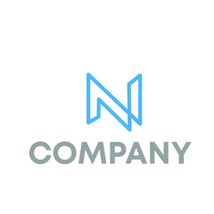 N Logo Design 