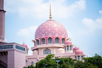 A House (administrative building) of garlic-shaped arches placed in Maylaysia.
