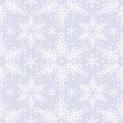 lace snowflakes pattern
