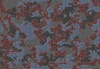 Full Seamless Dirty Army Camouflage Pattern Texture Vector. Military Camo Skin for Decor and Textile. Old Army masking design for hunting textile fabric printing and wallpaper.