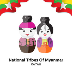 National Tribes of  Myanmar