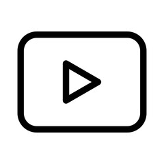 video player  icon vector illustration