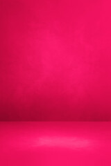 Obraz premium Empty pink concrete interior background