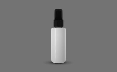 Spray  bottle mockup design