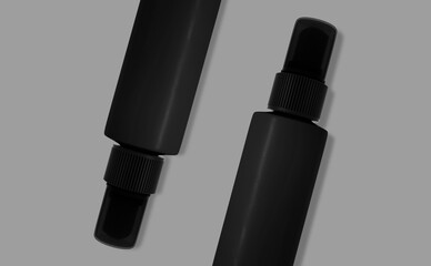 Obraz premium Spray bottle mockup design