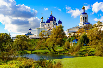 Fototapeta na wymiar Bogolyubsky Monastery of the Nativity of the Bogoroditsa.