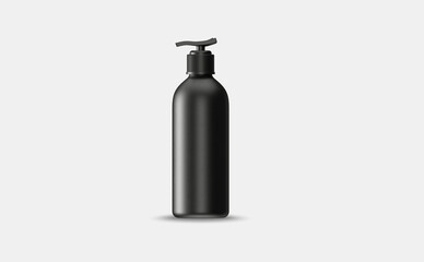 Pump gel Bottle Mockup design 3d rendering