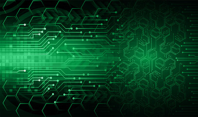 cyber circuit future technology concept background