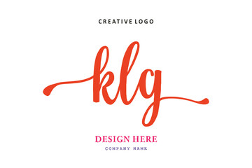 KLG lettering logo is simple, easy to understand and authoritative