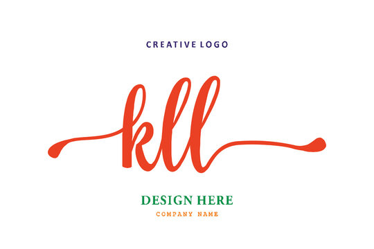 KLL lettering logo is simple, easy to understand and authoritative