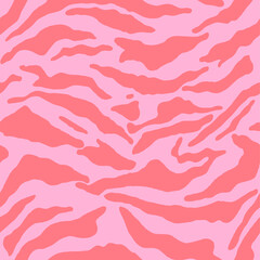 Fototapeta na wymiar seamless pattern with pink ribbon