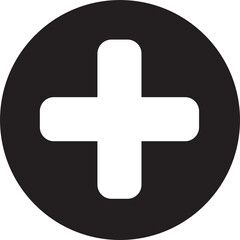 Obraz premium add icon sign design