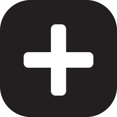Obraz premium add icon sign design
