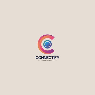 Letter C logo icon design template elements