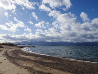滋賀県琵琶湖（守山市）
