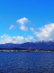 琵琶湖（滋賀県守山市）