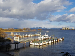 Fototapeta na wymiar 滋賀県琵琶湖