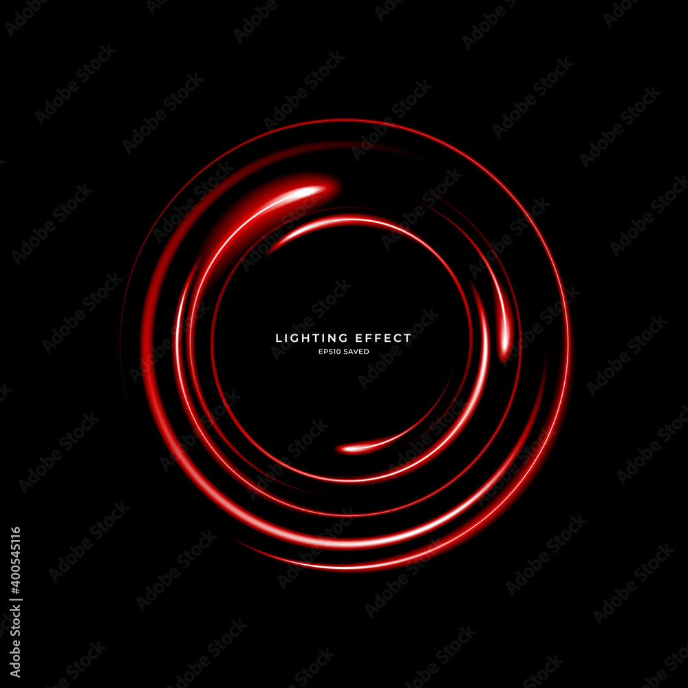 Sticker abstract vector neons wave. bright sparkling background.