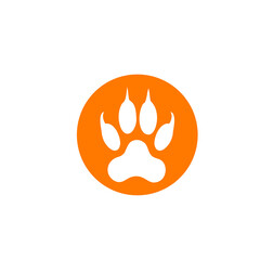 Bear Paw Logo Design 