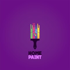 Home Paint Logo Design