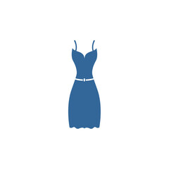 Obraz na płótnie Canvas Women's clothes icon design vector template, Party supplies design concept, Icon symbol, Illustration