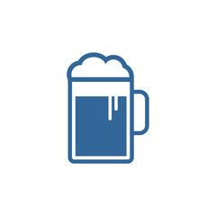 Beer icon design vector template, Party supplies design concept, Icon symbol, Illustration