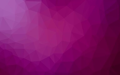 Light Purple vector abstract mosaic backdrop.