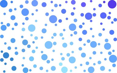 Light Pink, Blue vector  background with spots. Beautiful colored illustration with blurred circles in nature style. New template for your brand book.