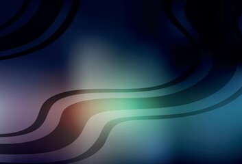 Dark Blue, Red vector blurred pattern.