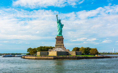 Fototapeta premium Statue of Liberty National Monument in New York.