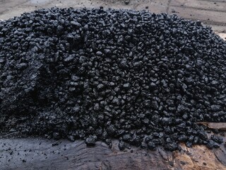 Pile of asphalt