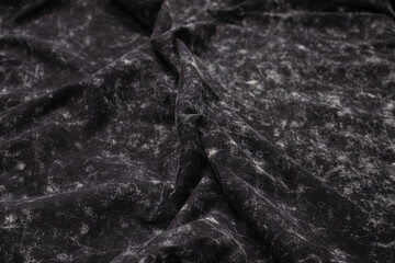 Grey pattern. Grey fabric texture.