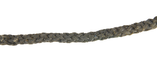 Rope isolated on white.