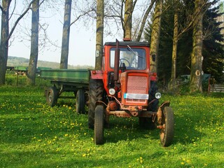 Naklejka premium altbewährte Landwirtschaft