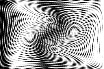 Light halftone dots grunge wide background
