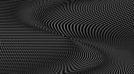 Spiral dark halftone dots pattern texture background

