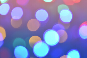 bokeh lights retro background colorful 4